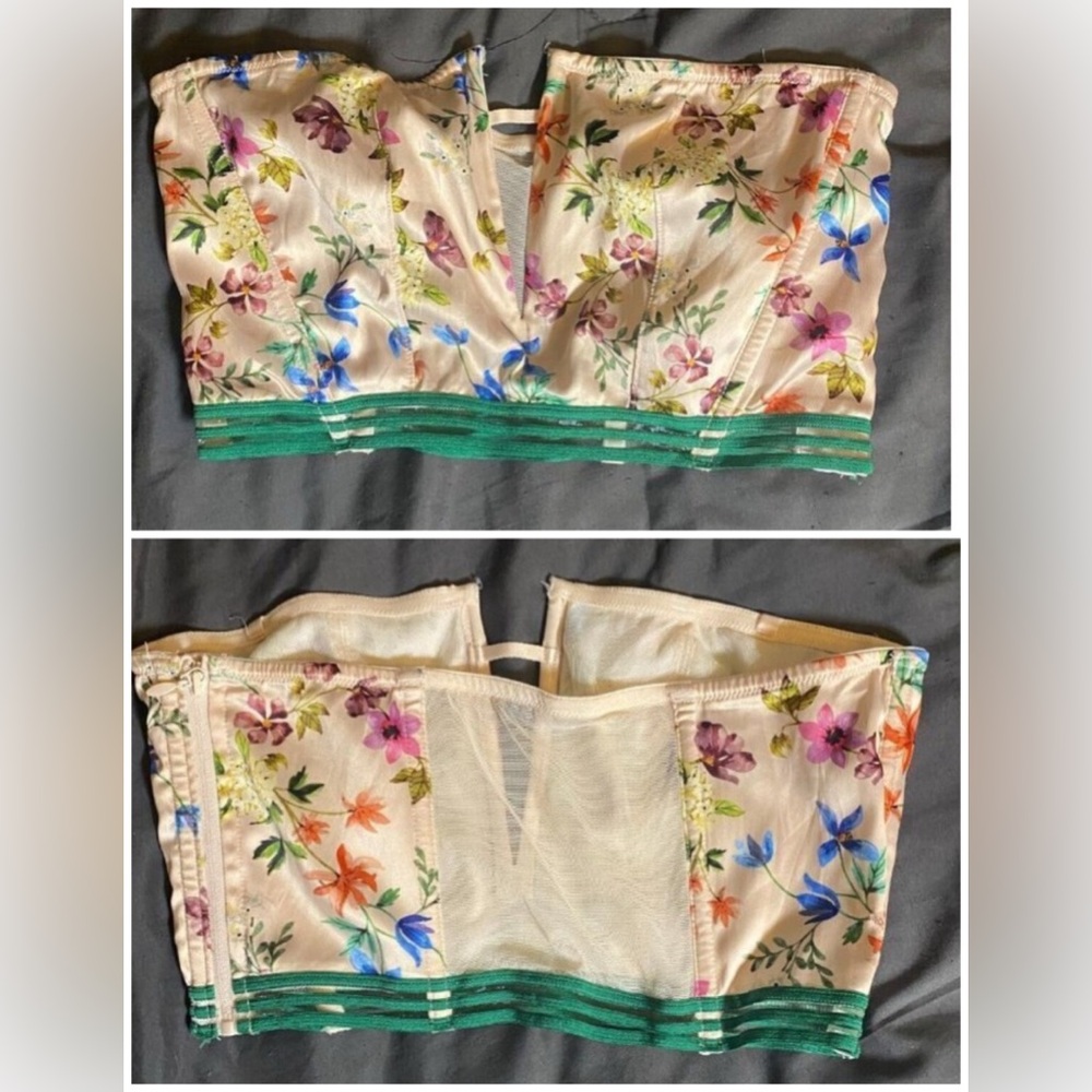 Vintage VS Strapless Corset Bra